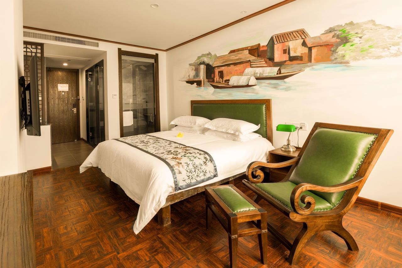 Nostalgia Hotel Near Tianjin Polar Ocean Word- Tianjin Fonte Joy World, 10 Minutes Drive Away From Tianjin Tanggu High-Speed Railway Station, Free Ice-Cream, Mineral Water, Snacks And Laundry Service, English Communication Well Exterior foto