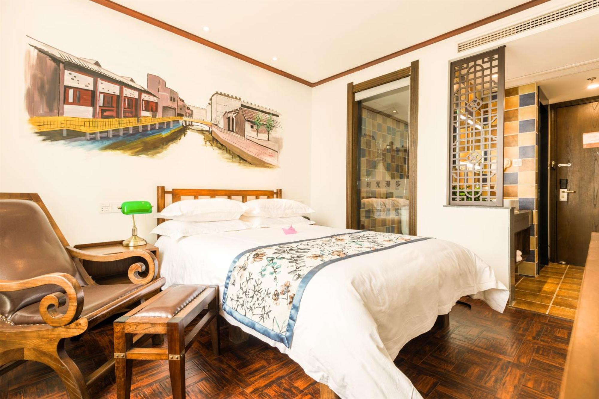 Nostalgia Hotel Near Tianjin Polar Ocean Word- Tianjin Fonte Joy World, 10 Minutes Drive Away From Tianjin Tanggu High-Speed Railway Station, Free Ice-Cream, Mineral Water, Snacks And Laundry Service, English Communication Well Exterior foto